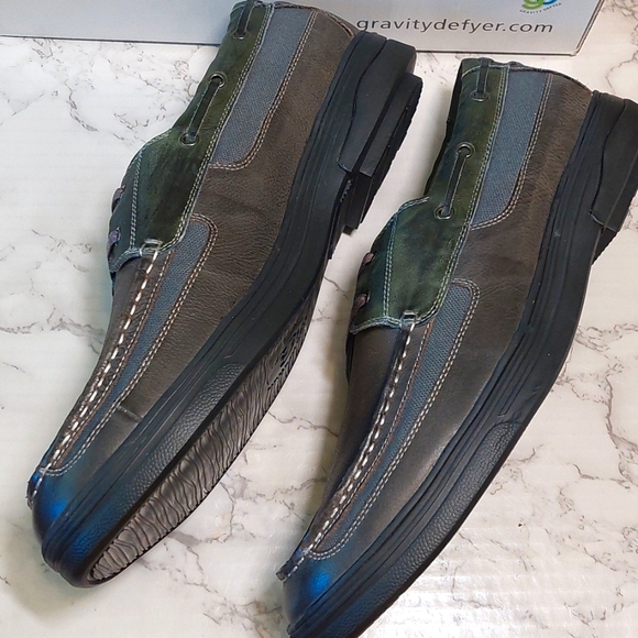 NIB Men's brown Gravity Defyer loafers, size 15 - Picture 6 of 10